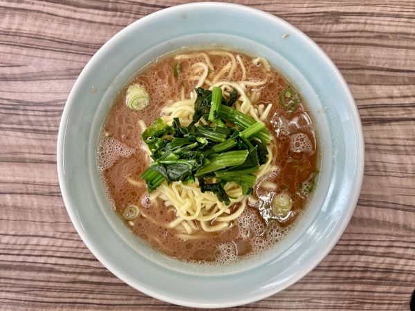「朝ラーメン」@横浜ラーメン 武蔵家 武蔵境店の写真