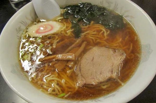 「ラーメン　550円」@大釜 本店の写真