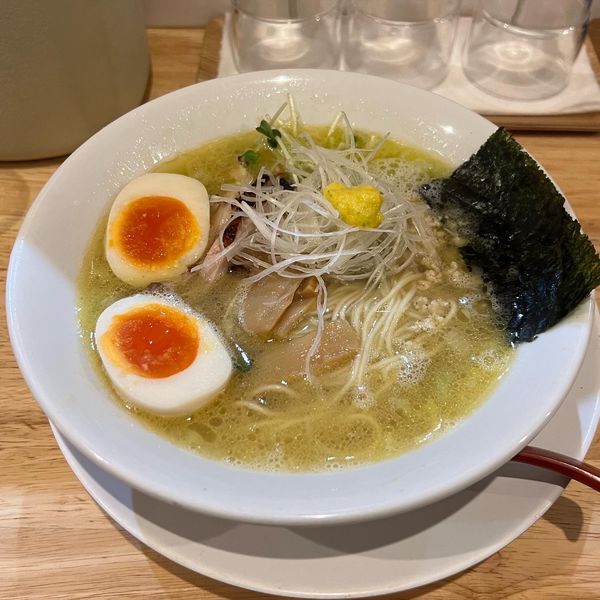 「特製とりそば」@らーめん天神下 大喜の写真