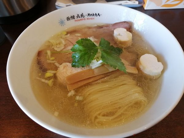 「塩らーめん」@六花 -Rokka-の写真