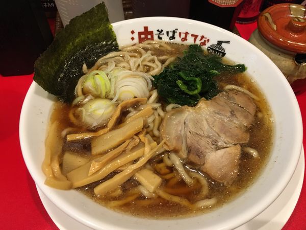 「中華そば」@仙臺油そば はてなプラス  一番町店の写真