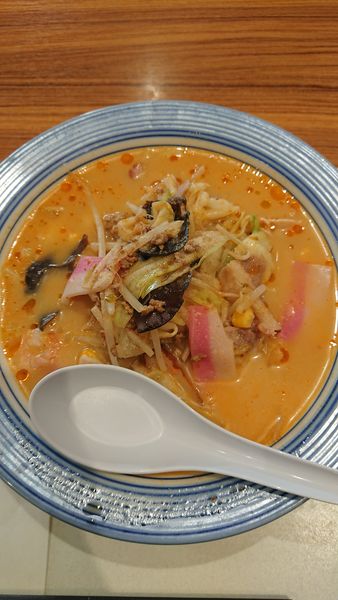 「ピリカラちゃんぽん」@リンガーハット イオンモール千葉ニュータウン店の写真