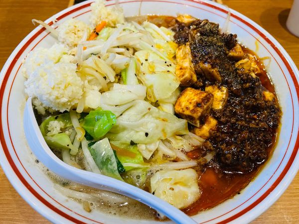 「麻婆タンメン 940円 大盛 100円」@トナリ 東陽町店の写真