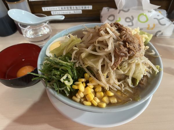 「濃厚味噌ラーメン少なめ」@ラーメン富士丸 平塚店の写真