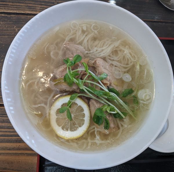 「鳥塩ラーメン」@麺屋ふうるの写真
