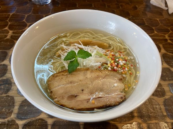 「鯛出汁そば（限定）・大盛」@つけめん・らーめん活龍 下館店の写真