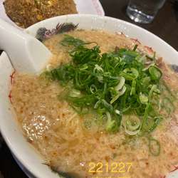 ラーメンこってり＋チャーハン(定食)　1070