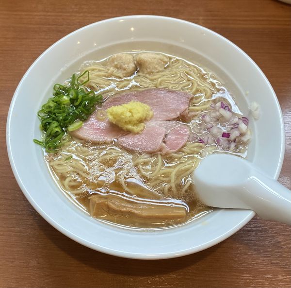 「[季節限定] 背脂生姜ラーメン ¥900」@中華そば 七麺鳥の写真