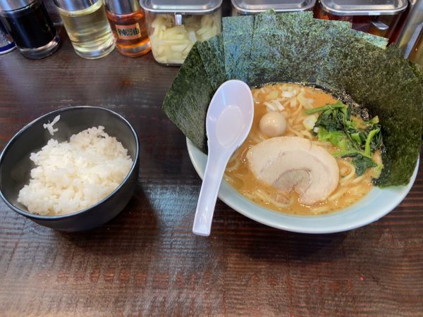 「ラーメン」@横浜家系ラーメン さくら魂心家の写真