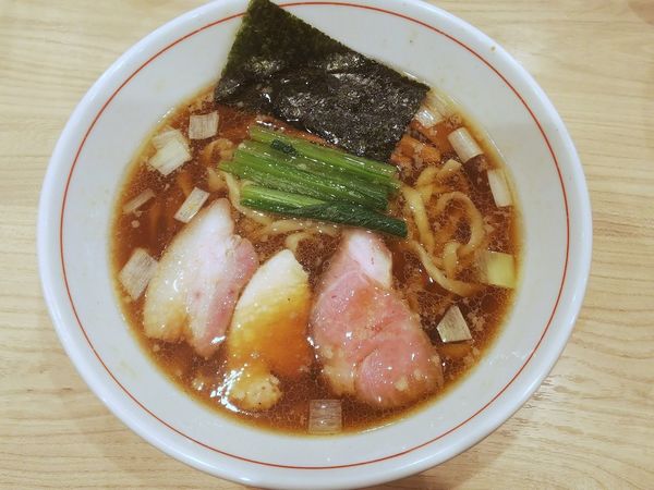 「手揉み中華そば　850円」@麺処 にし尾の写真