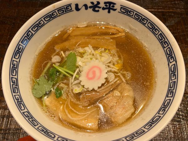 「にぼしそば」@麺処いそ平の写真