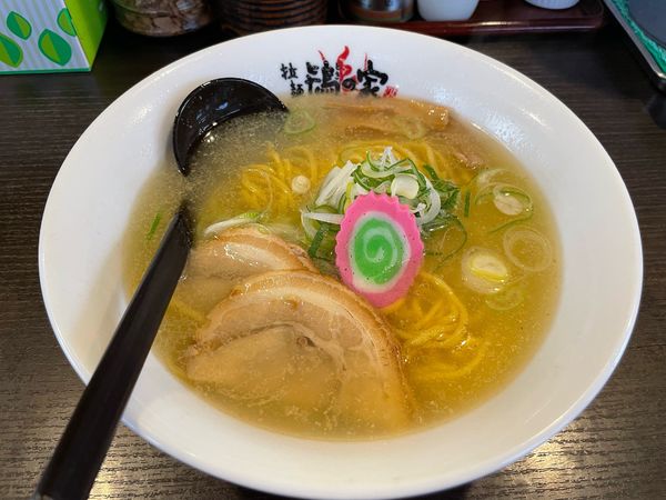 「しおラーメン」@らーめん 鴇の家の写真