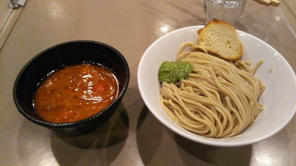「海老トマトつけ麺」@つけ麺 五ノ神製作所の写真
