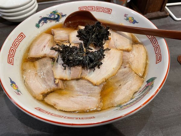 「肉そば」@喜多方らーめん 蔵まちの写真