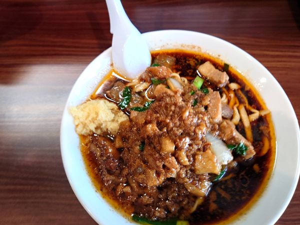 「スタ満そば　900円」@元祖スタミナ満点らーめん すず鬼 熊谷うえちゃん店の写真