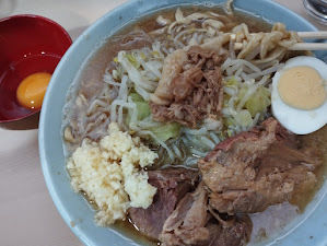 「富士丸ラーメン(半分)(980)」@ラーメン富士丸 平塚店の写真