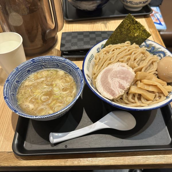 「味玉つけ麺　大盛　¥990」@舎鈴 東陽町店の写真
