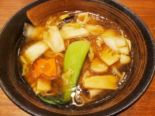 「什錦湯麺」@皇朝茶樓の写真