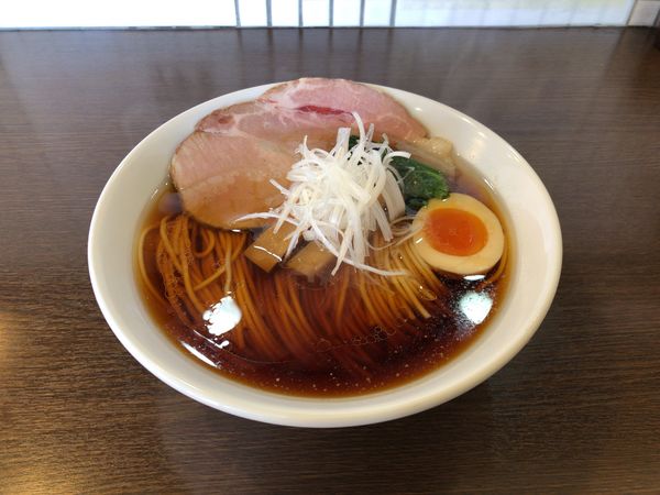 「煮干×生姜醤油そば」@中華そばイデタの写真