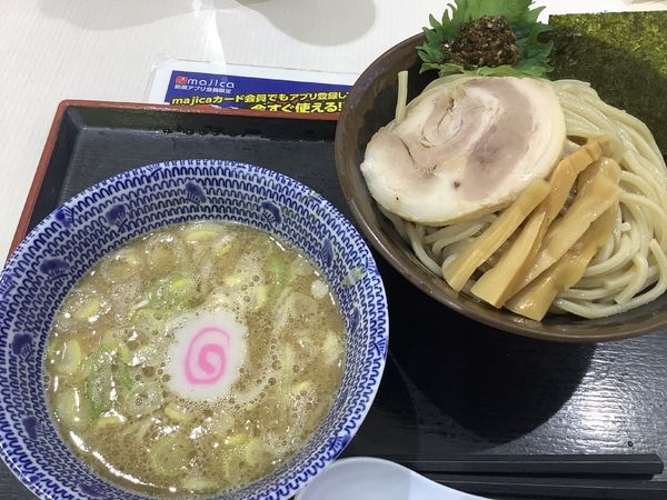 「生七味つけ麺」@舎鈴 アピタ長津田店の写真