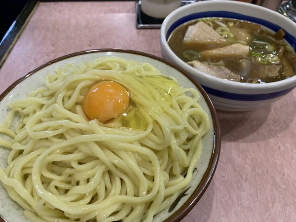 「もりそば（並）生卵」@所沢大勝軒の写真