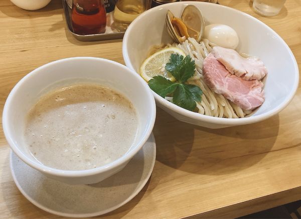 「イズムのつけ麺(塩)＋味玉」@麺堂イズムの写真