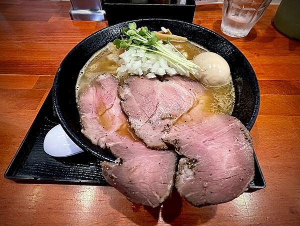 「特製にぼしラーメン」@煮干しらーめん 麺匠 萩原の写真