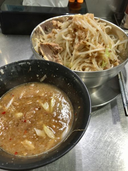 「辛つけ麺」@らーめん安の写真