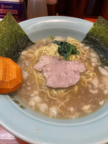 「朝ラーメン」@ラーメンショップ椿 春日部南桜井店の写真