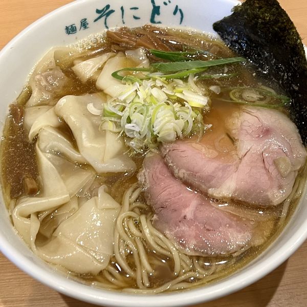 「海老わんたんめん」@麺屋 そにどりの写真