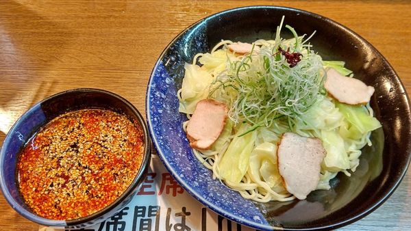 「①1.5玉②標準③3辛」@広島風つけ麺  ゆうき亭の写真