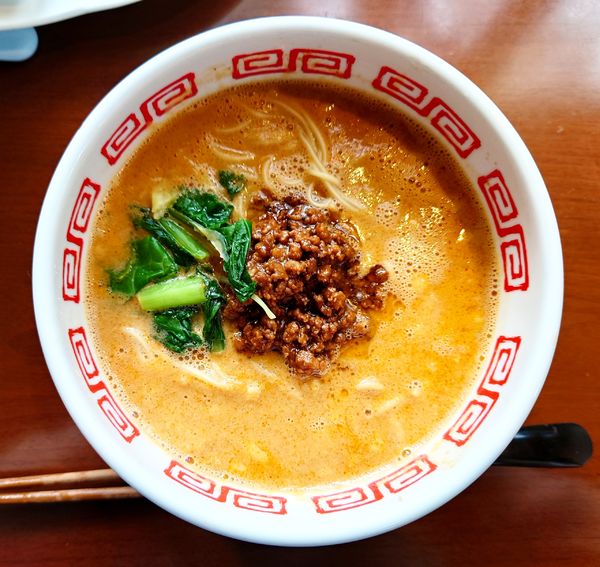 「担々麺（７辛）」@味市場の写真