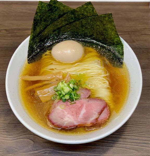 「塩中華そば」@中華そば さわの写真