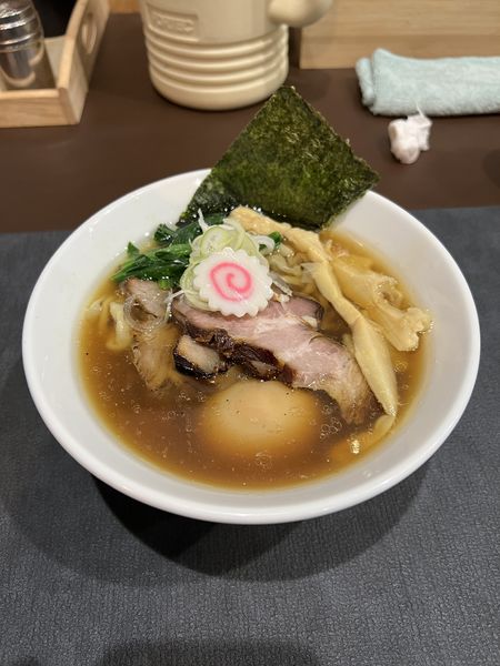 「ラーメン味玉」@手打ち 蓮の写真