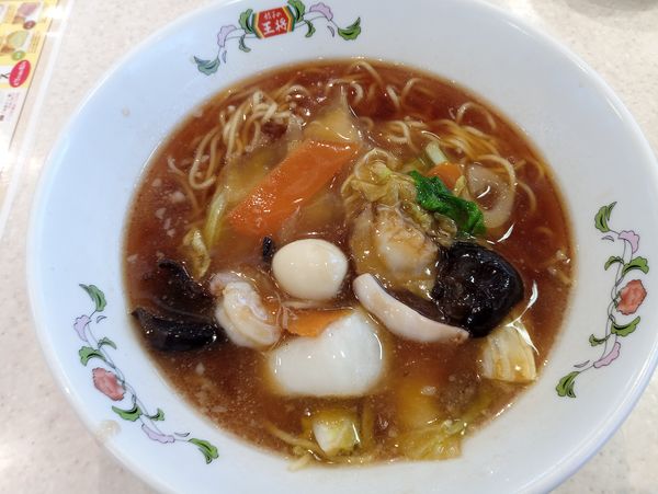 「広東麺660円」@餃子の王将 柏松ヶ崎店の写真