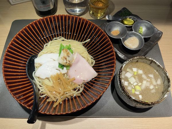 「帆立の昆布水つけ麺 白【塩】」@Tokyo Style Noodle ほたて日和の写真