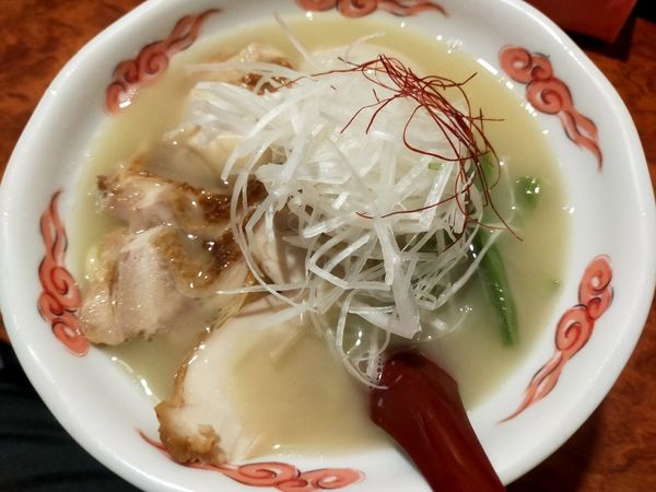 「鶏白湯らぁめん」@麺・酒処 ぶらりの写真