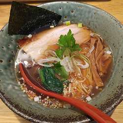 手火山かつおそば(醤油)