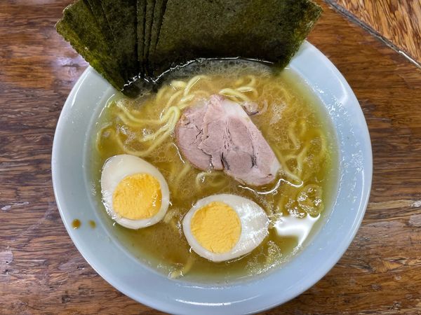 「ラーメン(¥800) のり味玉(各¥100)」@まこと家の写真