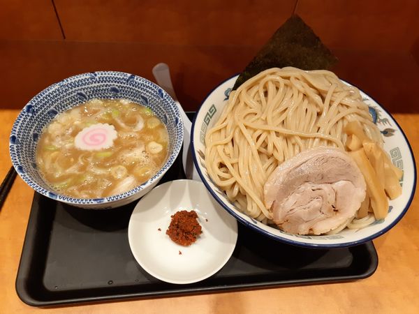 「辛つけめん、特盛」@舎鈴 登戸店の写真