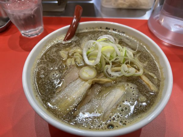 「深だし中華そば＋伸ばす」@駅ラーメン 深だし中華そばの写真
