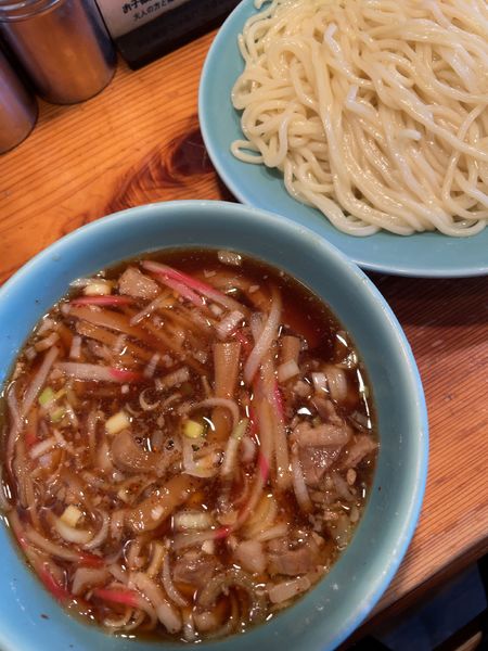 「特つけそば並（あつもり）」@つけそば屋 麺楽の写真