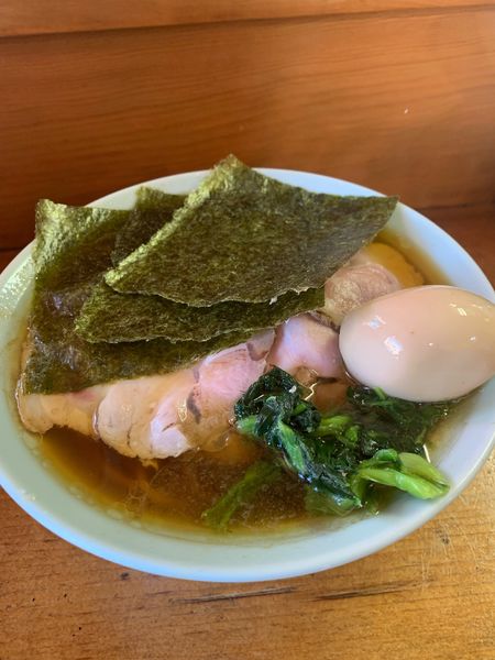 「チャーシューメン(味付き玉子)」@麺屋 のぞみの写真