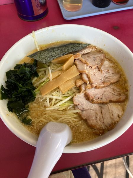 「ネギミソチャーシューメン」@ラーメンショップ 市貝店の写真