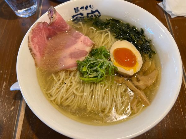 「磯潮らぁめん　特盛」@麺づくり 蒼空 本店の写真