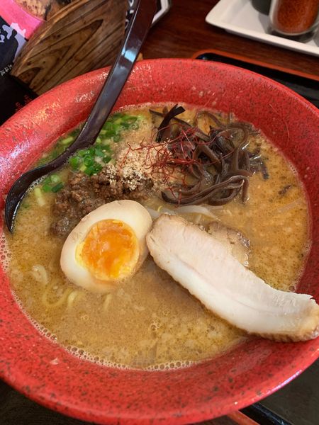 「五種味噌濃厚合わせ味噌らーめん」@みそ禅 勿来店の写真