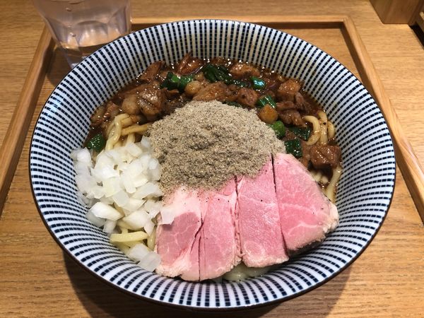 「マゼニボジャンキーSP」@ふく流らーめん 轍 東京高田馬場本店の写真