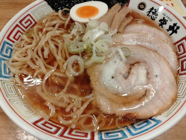 「肉そば」@和風だしラーメン 徳栄軒の写真