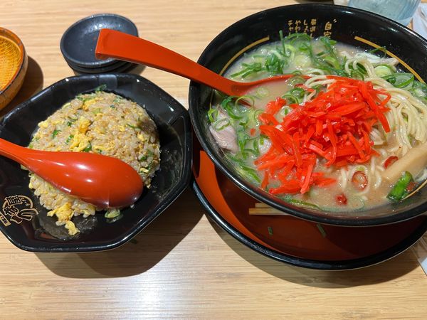 「ラーメン+チャーハン1000円」@うま屋ラーメン 可児店の写真