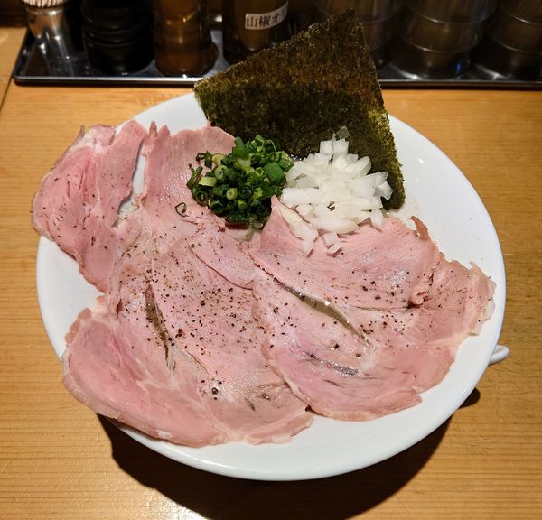 「バカニボチャーシュー」@麺屋 まほろ芭の写真